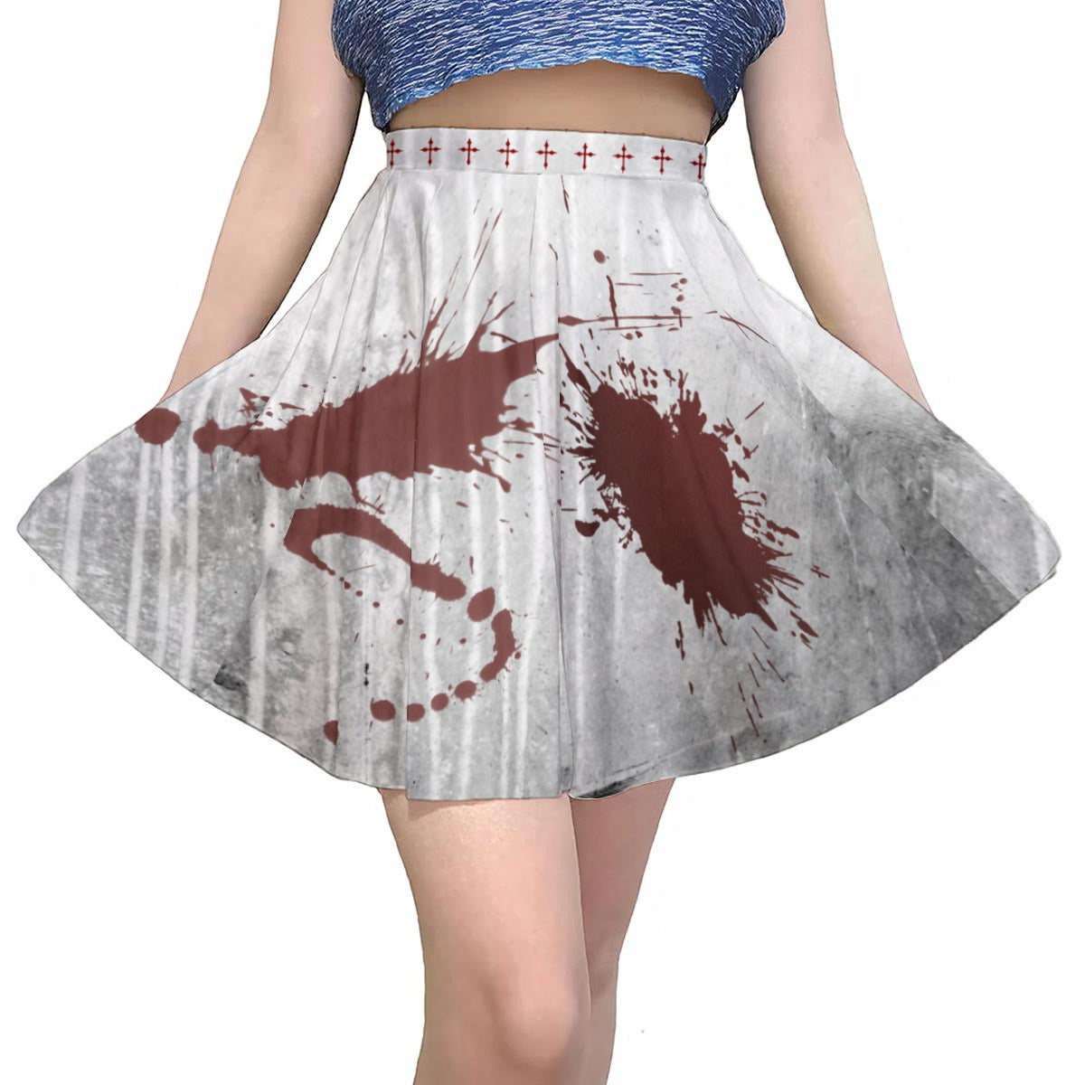 Alt-Gothic Mini Skirt | Bloodly Alice