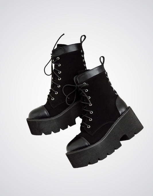 Womens Dark Roar Minimalist Metal Boots