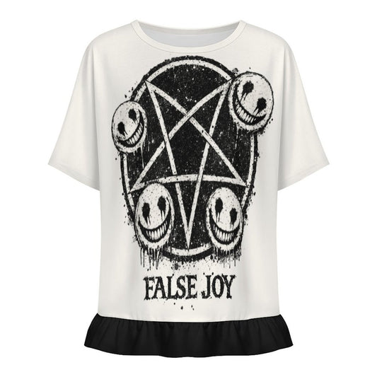 Harajuku Gothic Blouse | False Joy Gothic Streetwear