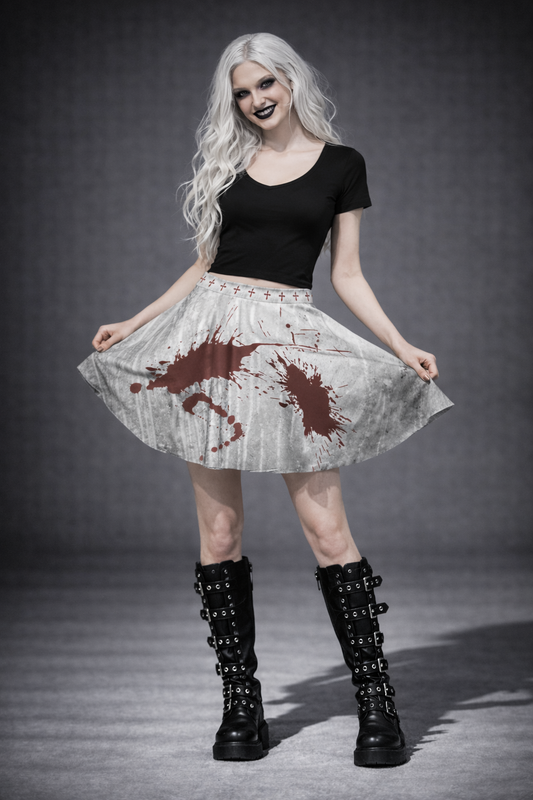 Alt-Gothic Mini Skirt | Bloodly Alice