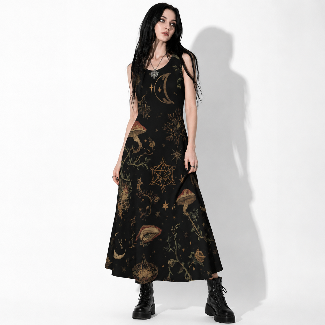 wrap dress for christmas Zoifada Women's Velvet V Neck Ruffle Sleeve High Waist Maxi Dress, Party & Formal Wear Brown : Clothing, Shoes & Jewelry out look Cute and Sexy Birthday Color:Vibrant Green LowStock:43350881206323