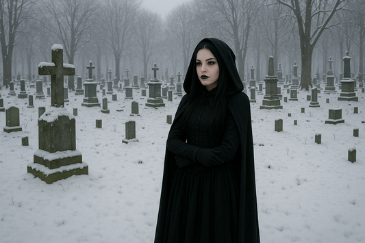 Gotycka Szafa#14: Gotycki Outift na zimę - Mrocznie a ciepło zobacz jak stworzyć gotyckie stylizacje na zimę ?