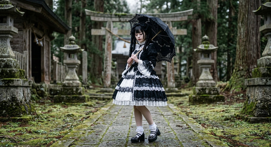 Czym jest japońska moda gotycka? Kompletny przewodnik po Gothic Lolita, Visual Kei, J-Goth i mrocznej alternatywie z Japonii