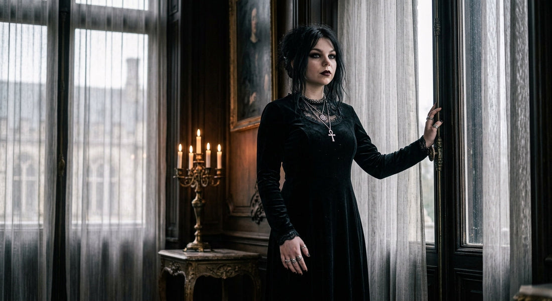 Jak stworzyć mroczny kobiecy styl? Kompletny przewodnik po romantycznym gotyku, witchy, darkwear i alternatywnych stylizacjach