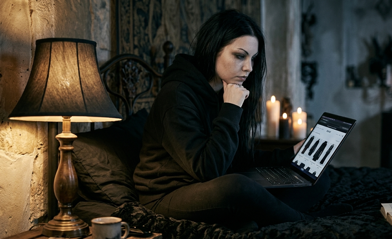 Jak kupować gotyckie ubrania online? Kompletny poradnik wyboru jakości, materiałów i kroju