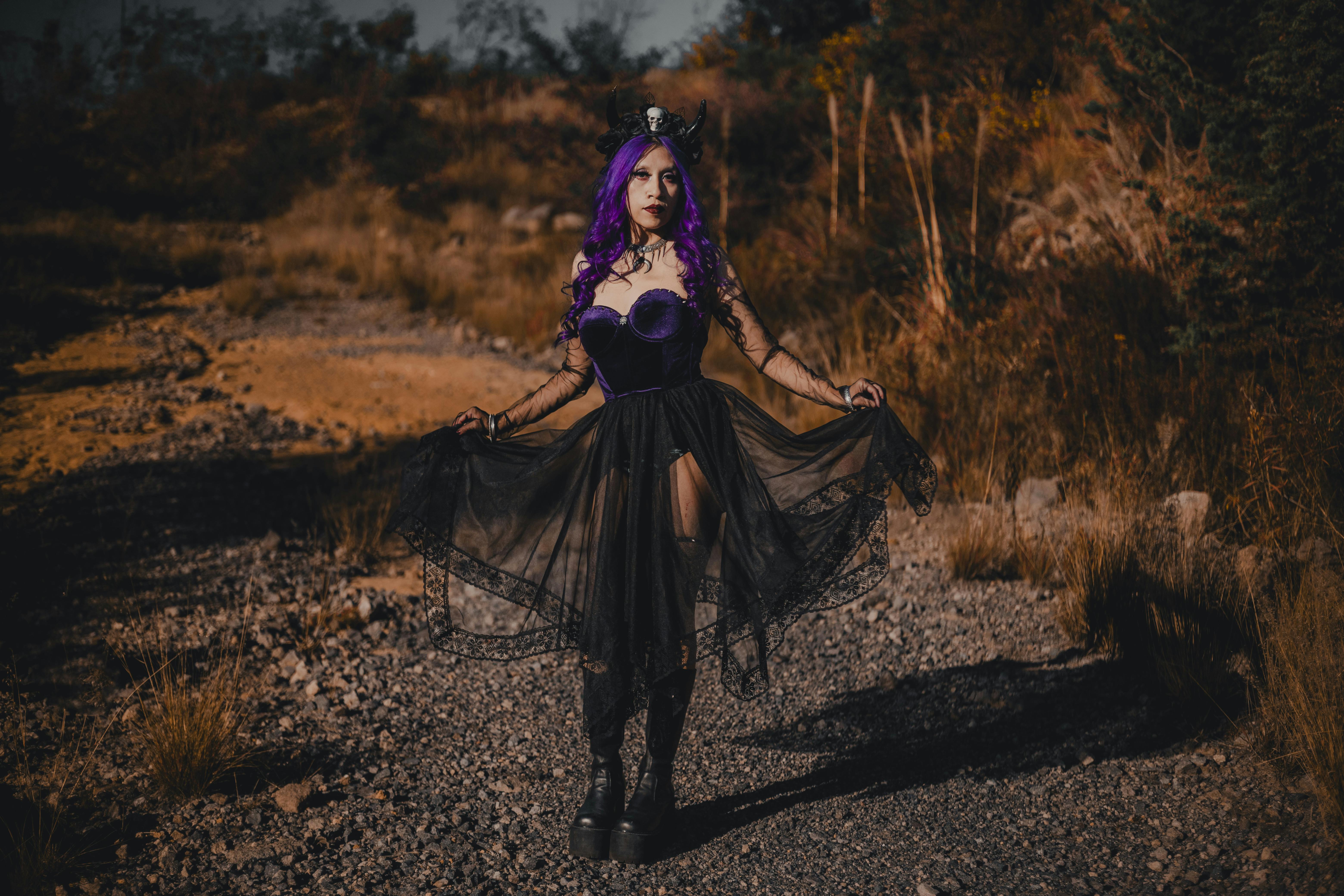 Gothic Wardrobe #36: How to Wear Gothic Dresses Daily to Look Elegant ...