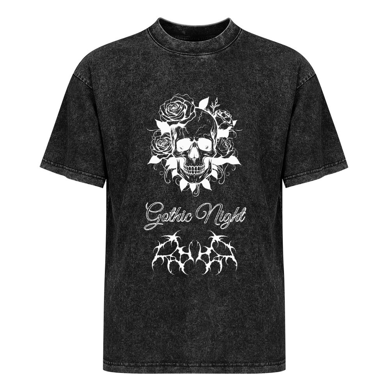 Gothic Women's T-shirt | Gothic Night Cotton