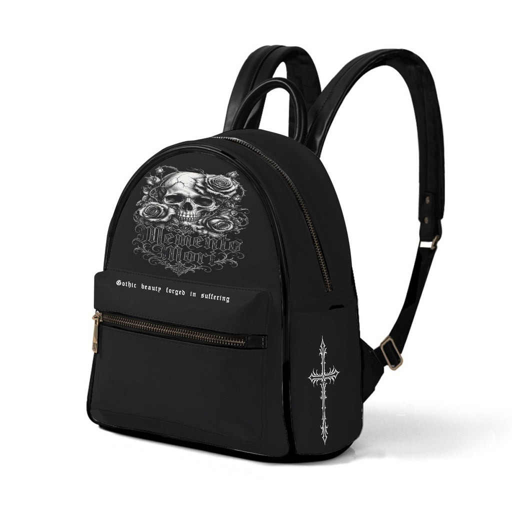 Memento Mori Gothic Backpack | Victorian Darkwear Bag