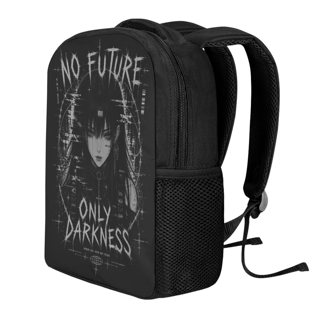 Only Darkness Gothic Y2K Backpack – Darkwear Anime Goth School Bag