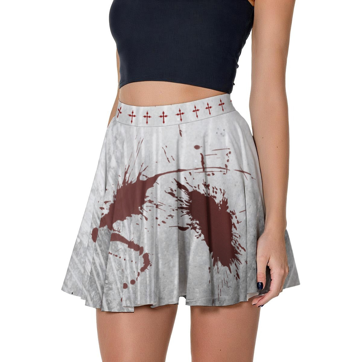 Alt-Gothic Mini Skirt | Bloodly Alice