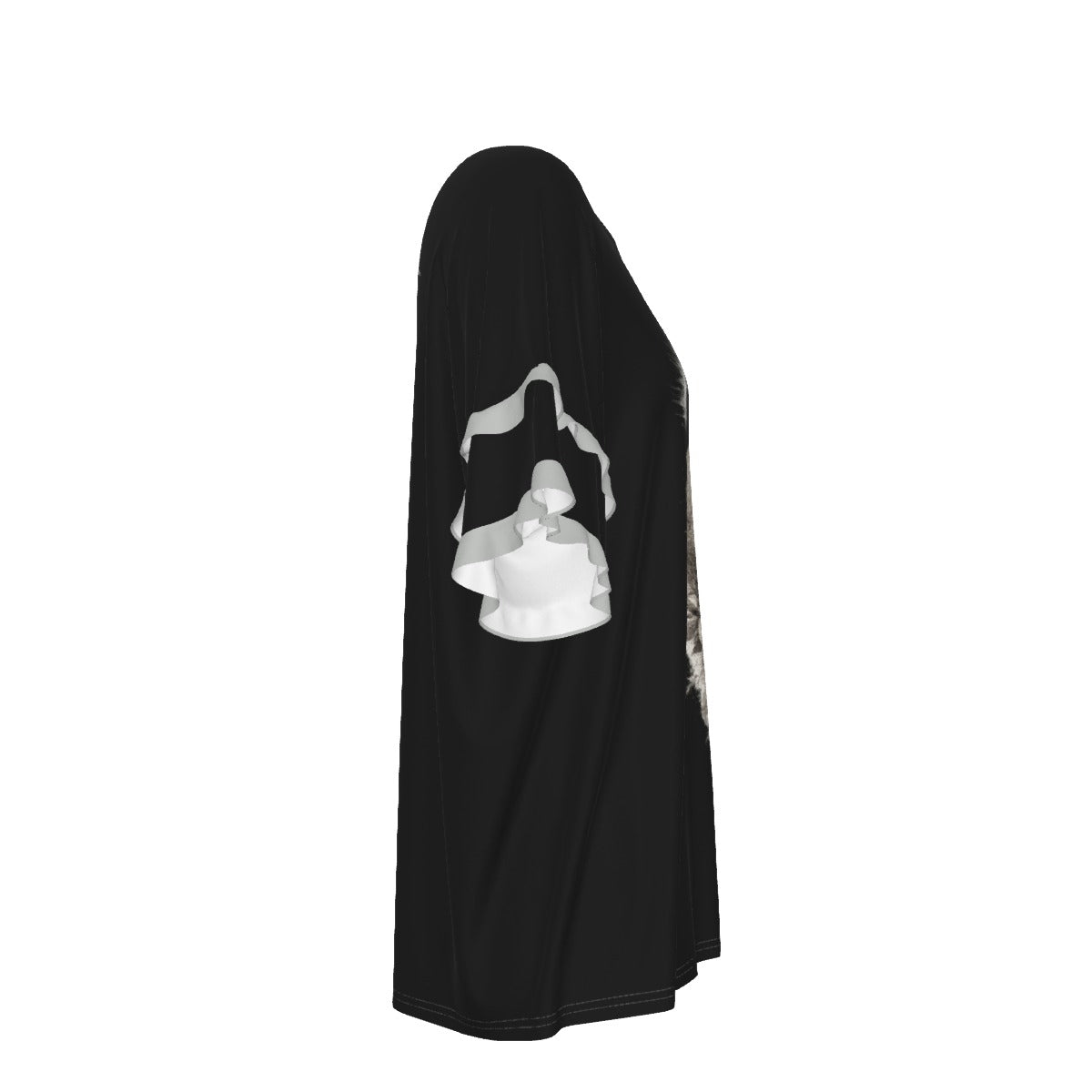Women's Gothic Blouse | Dark Cloak of Sweet Death