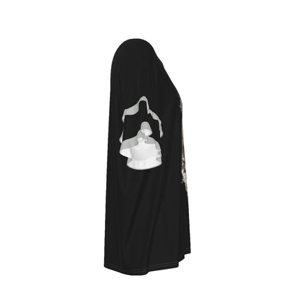 Women's Gothic Blouse | Dark Cloak of Sweet Death