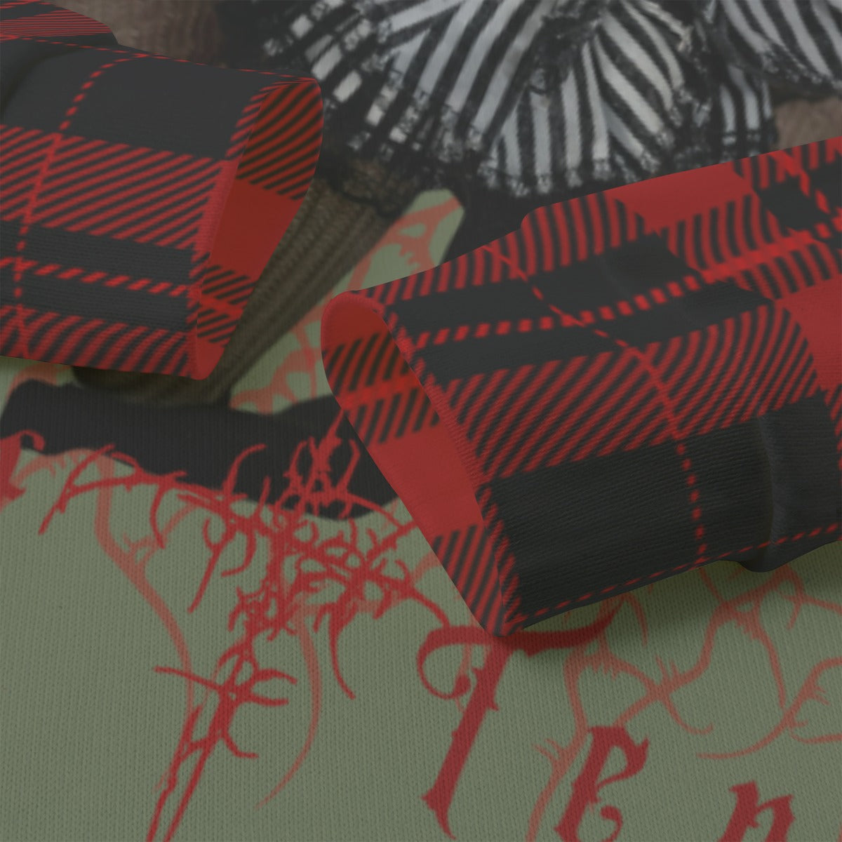 Grunge Turtleneck Sweater Sweet Terror – Punk Tartan