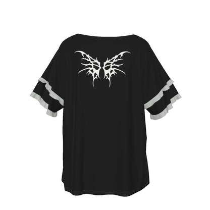 Women's Gothic Blouse | Dark Cloak of Sweet Death