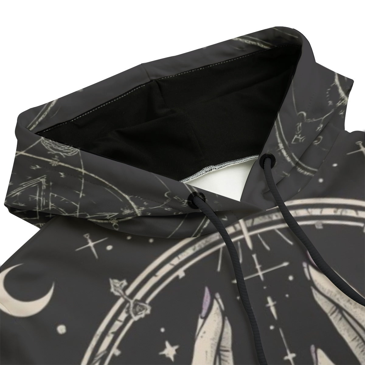 Wiccan Ritual Hoodie | Eternal All-Over Print Dark Magic