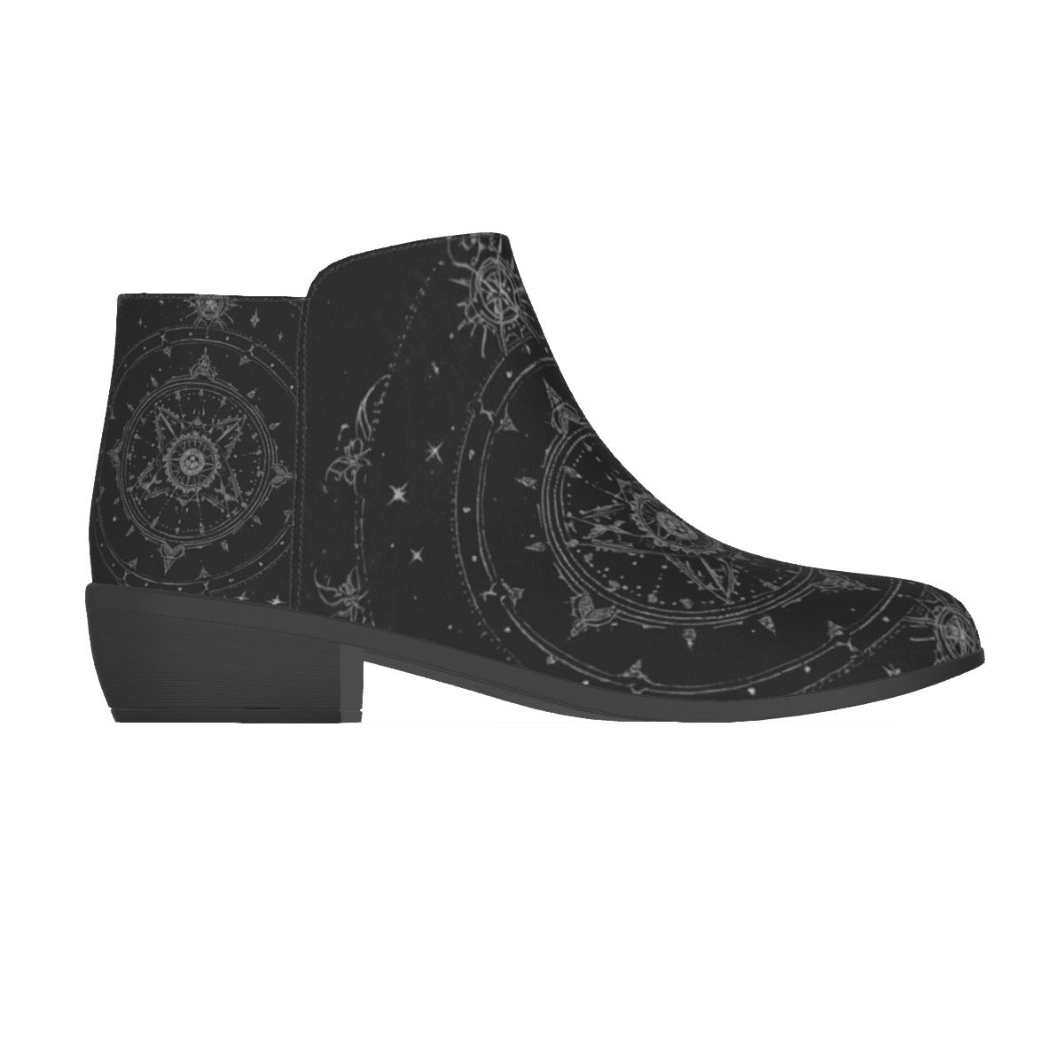 Women's Gothic Boots | Celestial Silver Witchcore Boots