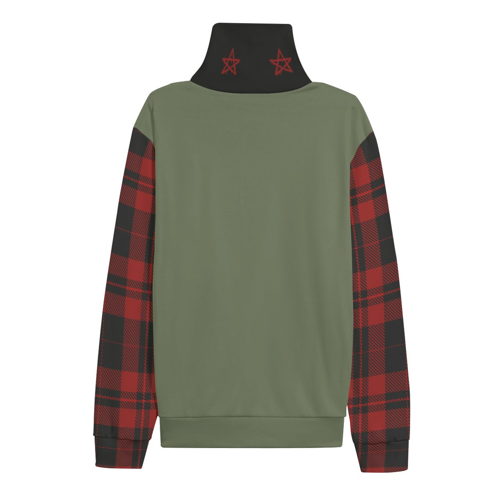 Grunge Turtleneck Sweater Sweet Terror – Punk Tartan
