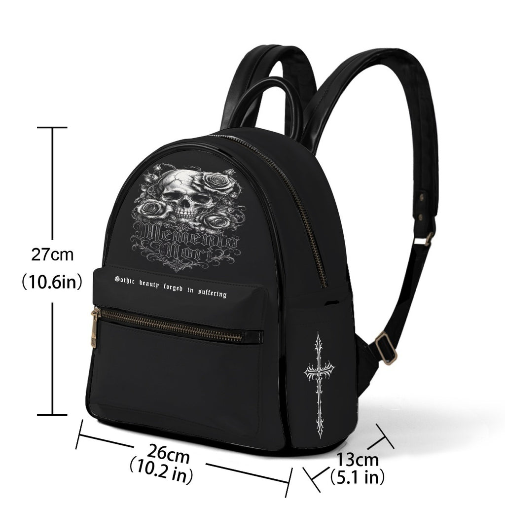 Memento Mori Gothic Backpack | Victorian Darkwear Bag