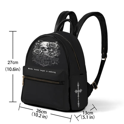 Memento Mori Gothic Backpack | Victorian Darkwear Bag
