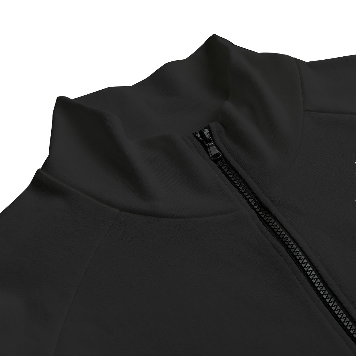 Gothic Streetwear Bomber Jacket 310 GSM | Black Cathedral I | 100% Cotton