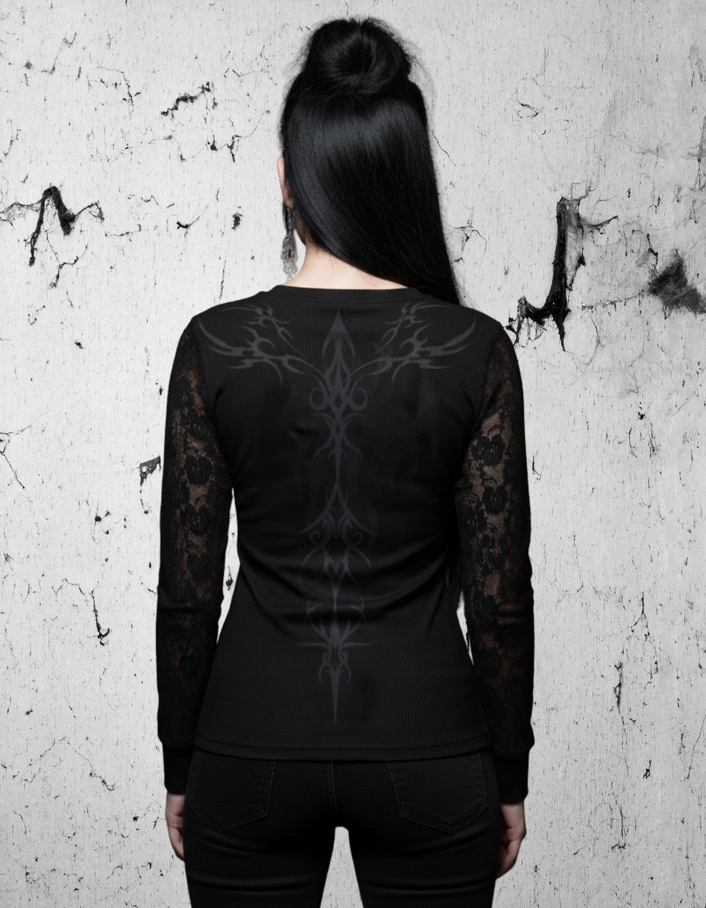 Gothic Mesh Blouse Trust Me I Bite