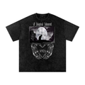 Vintage Gothic Halloween T-Shirt | MAGIC MOMENT – 250 GSM