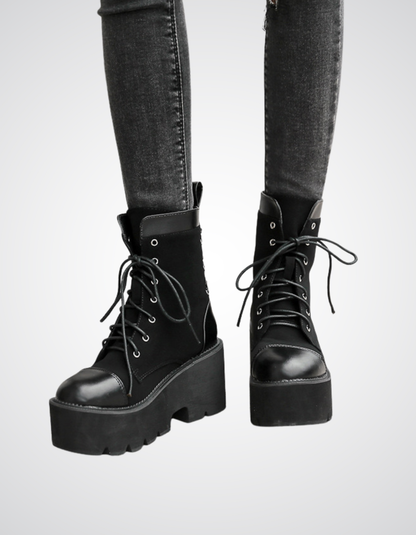 Womens Dark Roar Minimalist Metal Boots