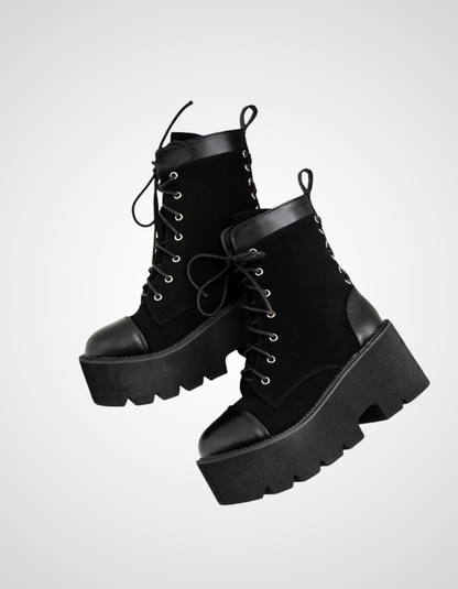 Womens Dark Roar Minimalist Metal Boots