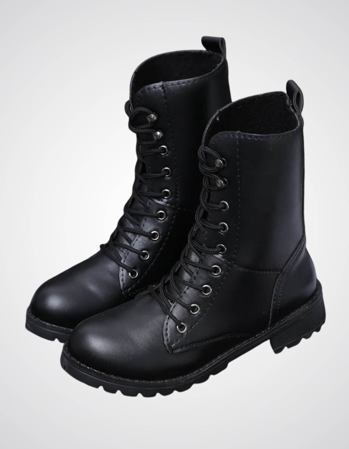 Black Rebel Punk Metal Women's Boots