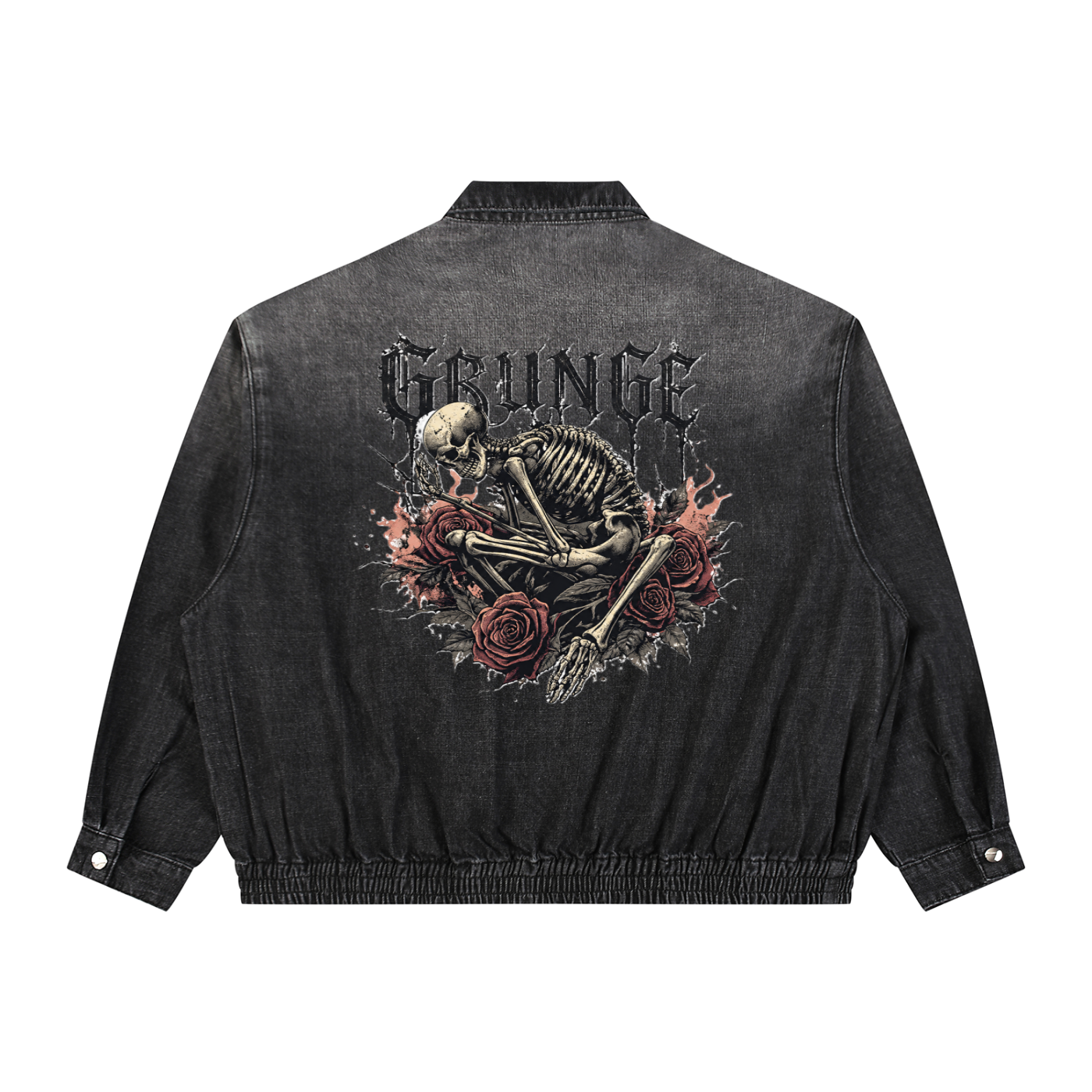 Grunge,Grunge Goth,Gothic Grunge,Punk Rock,Denim Jacket,Alternative Streetwear