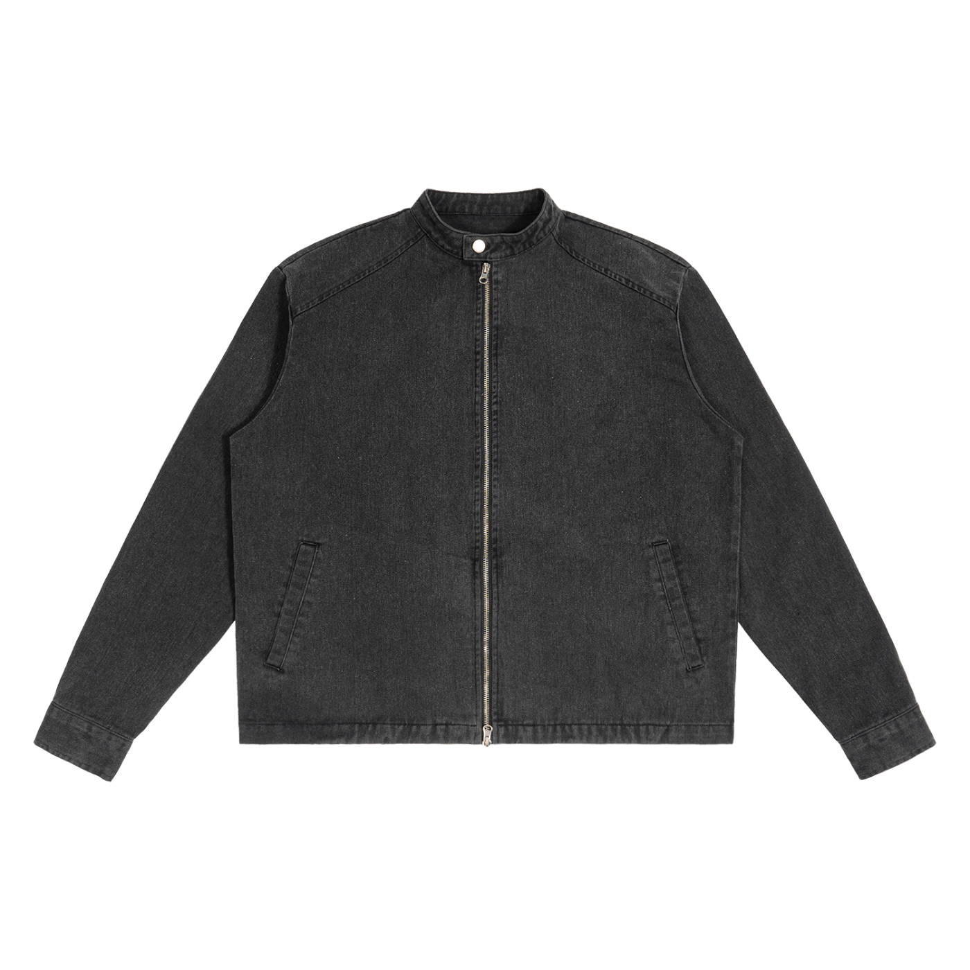 Gothic Black Denim Jacket | Wicca Dark Lady