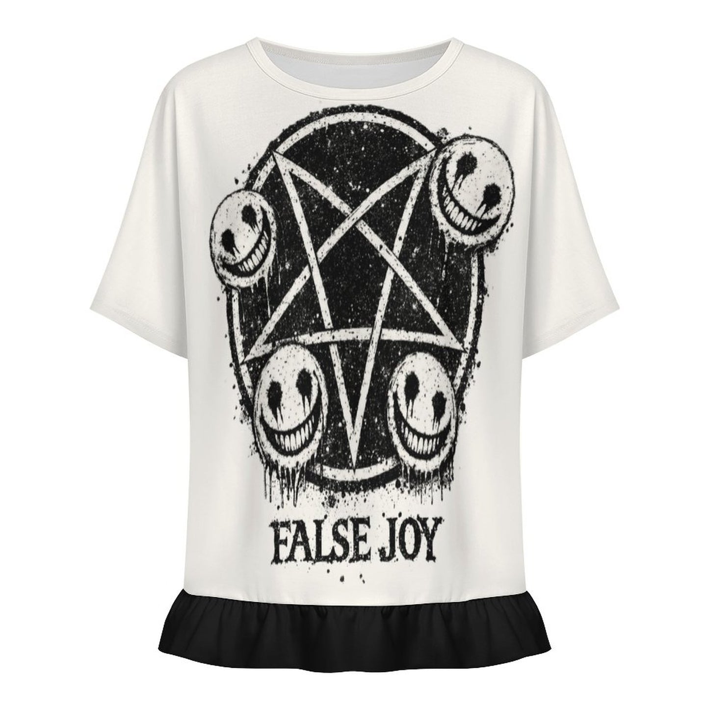 Harajuku Gothic Blouse | False Joy Gothic Streetwear