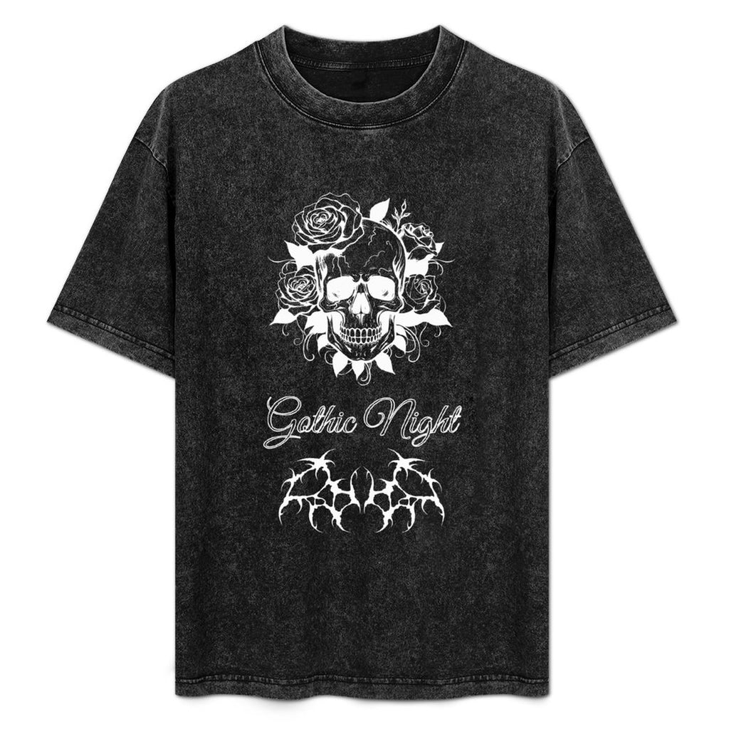Gothic Women's T-shirt | Gothic Night Cotton