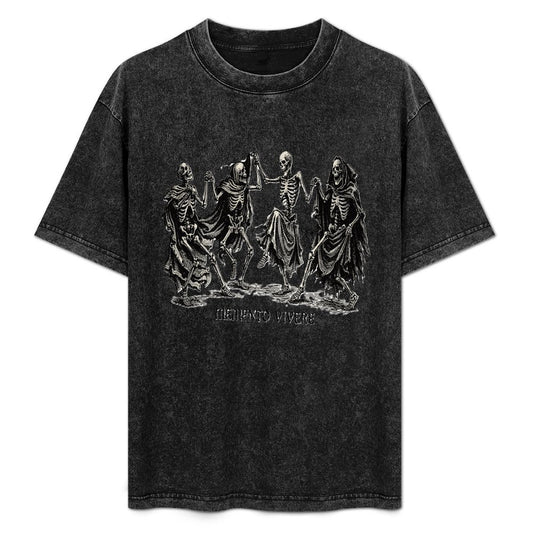 Women's Gothic T-shirt | Medival Gothic Memento Vivere