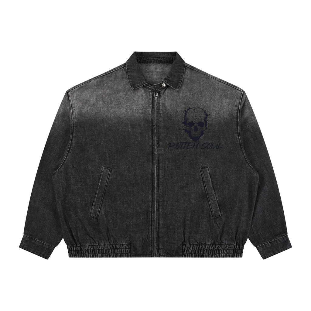 Grunge,Grunge Goth,Gothic Grunge,Punk Rock,Denim Jacket,Alternative Streetwear
