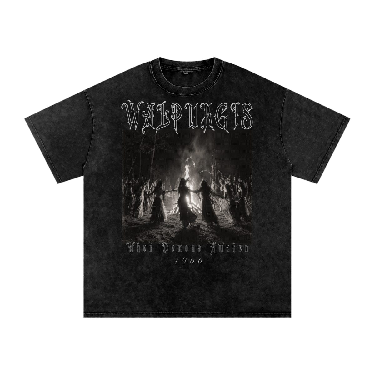 Vintage Gothic Walpurgis Night T-Shirt | WALPURGIS 1966 – 250 GSM
