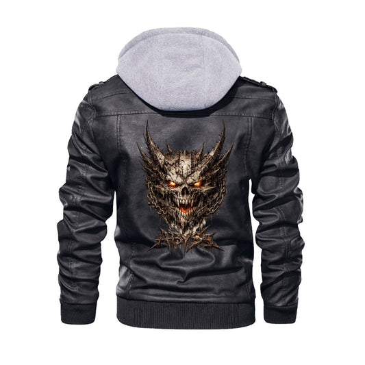 Death Metal Demon Leather Jacker