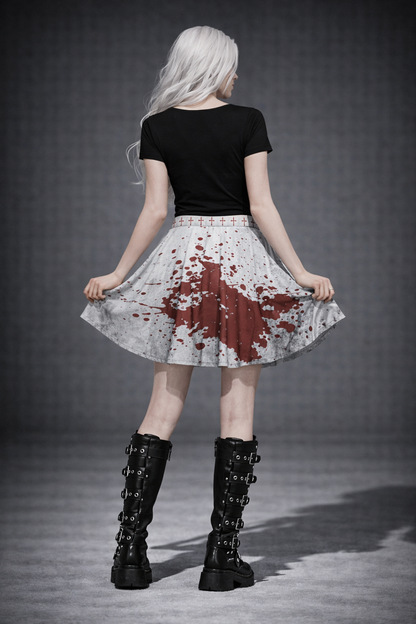 Alt-Gothic Mini Skirt | Bloodly Alice