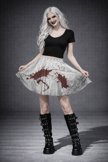Alt-Gothic Mini Skirt | Bloodly Alice