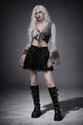 Altgoth Crop Top | Bloodly Alice Moth