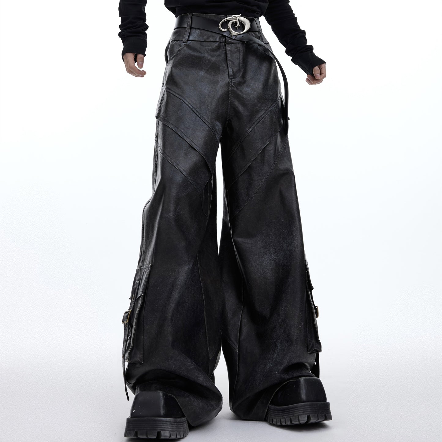 Gothic Leather Pants