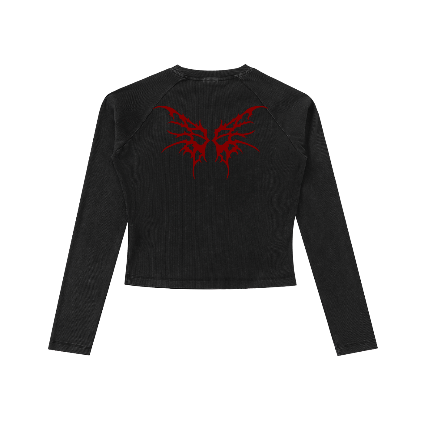 Blood Dark Goth Tattoo Long-Sleeve