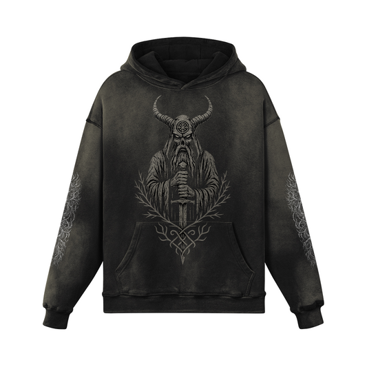 Gothic Slavic Hoodie Boric Monster