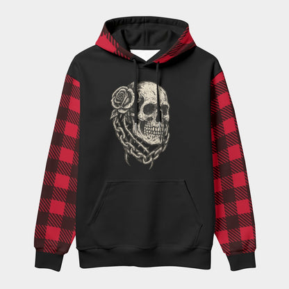Grunge Tartan Gothic Hoodie