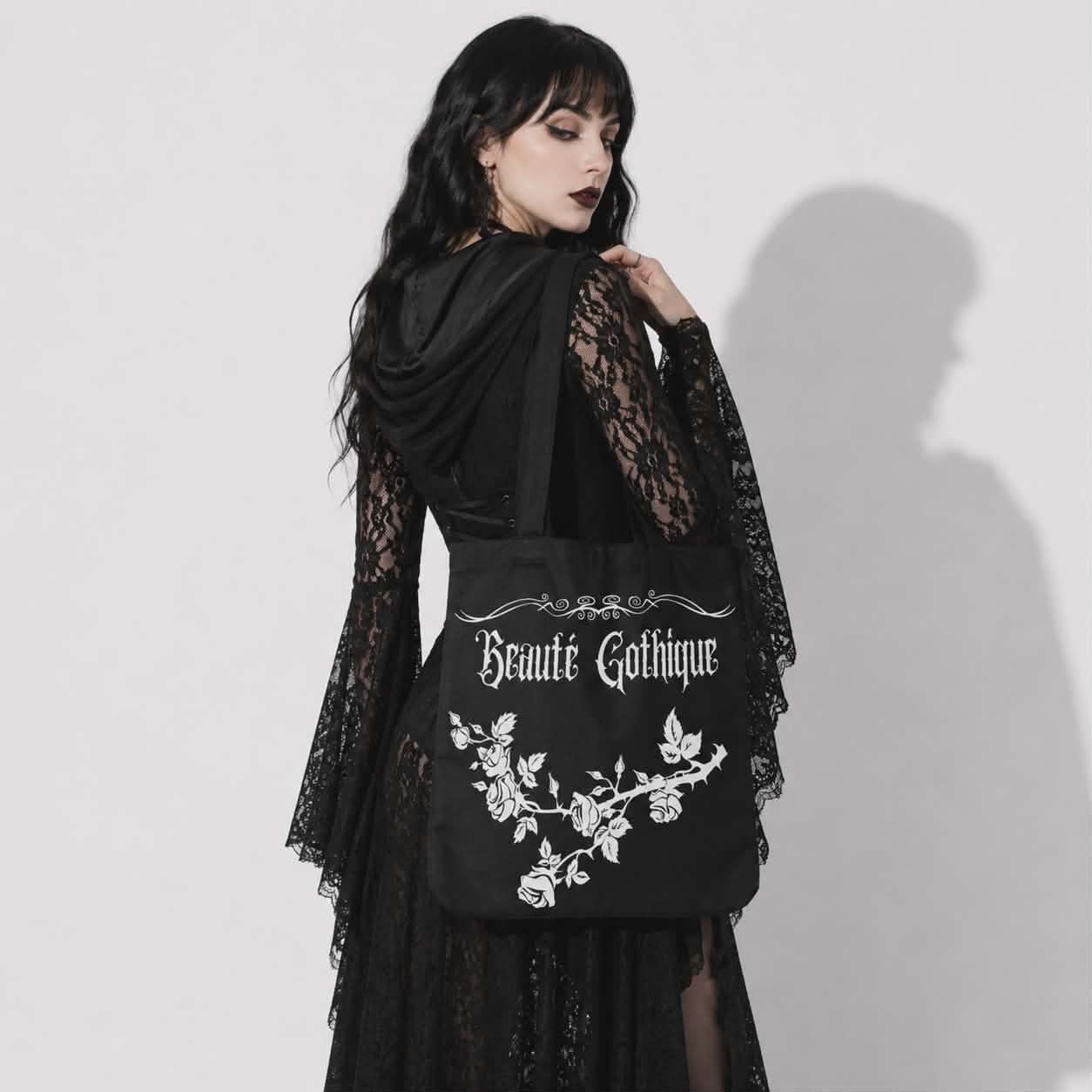 Beauté Gothique Tote Bag | Gothic Romantic Alternative Bag