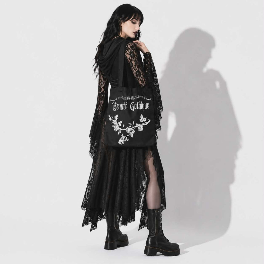 Beauté Gothique Tote Bag | Gothic Romantic Alternative Bag