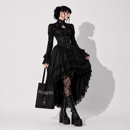 Raven Nocturne Gothic Tote Bag | Only Darkness