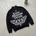 Gothic Streetwear Bomber Jacket 310 GSM | Black Cathedral I | 100% Cotton