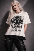 Harajuku Gothic Blouse | False Joy Gothic Streetwear