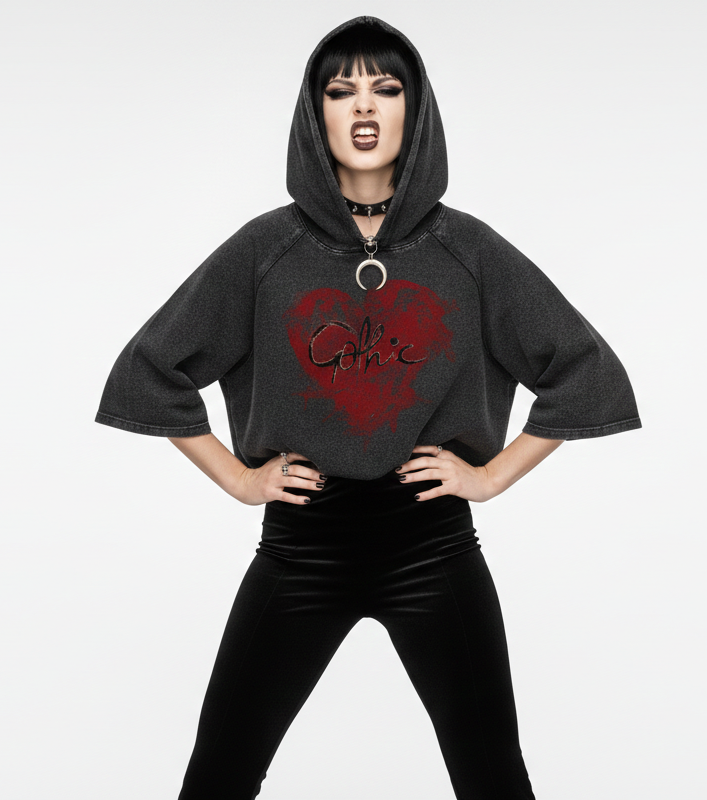 Gothic Hoodie Tee